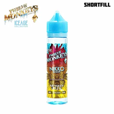 12 Monkeys - Nikko Iced (50 ml, Shortfill)