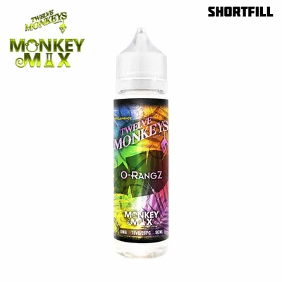 12 Monkeys - O-RangZ (50 ml, Shortfill)