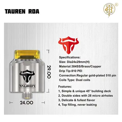 THC Tauren RDA Specification