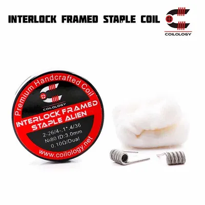 Coilology Interlock Framed Staple Coil