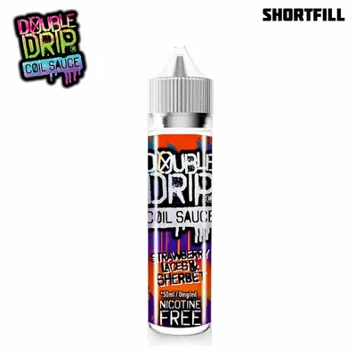 Double Drip - Strawberry Laces & Sherbet (50 ml, Shortfill)