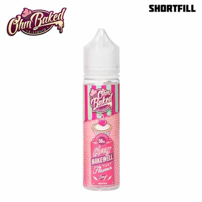 Ohm Baked - Cherry Bakewell Tart  (50 ml, Shortfill)