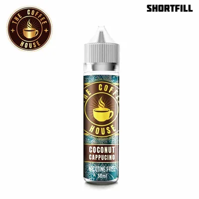The Coffee House - Coconut Cappuccino  (50 ml, Shortfill)