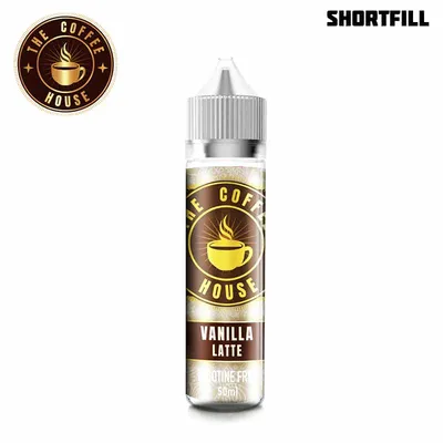 The Coffee House - Vanilla Latte  (50 ml, Shortfill)