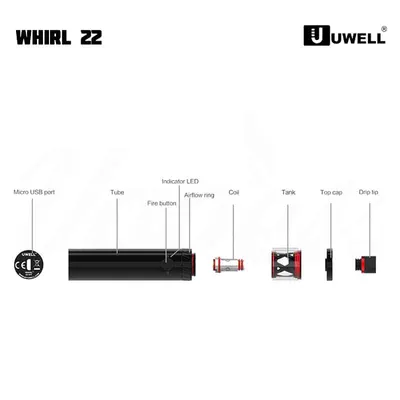 UWELL Whirl 22 Kit Overview