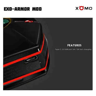 Xomo Exo Armor Mod USB-C