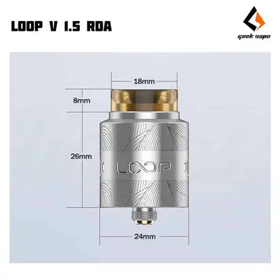 Geekvape Loop V 1.5 RDA Measurements