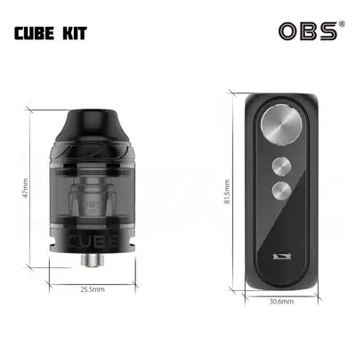 OBS Cube Kit Measurements