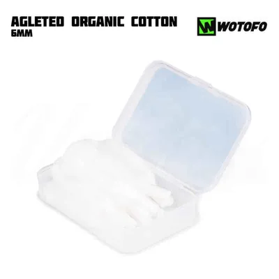 Wotofo Agleted Organic Cotton 6 mm cotton in box