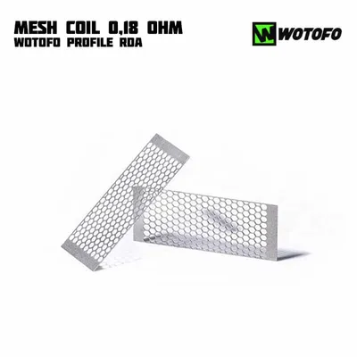 Wotofo Mesh Coil 0.18 ohm Mesh strips