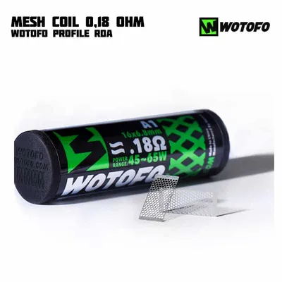 Wotofo Mesh Coil 0.18 ohm Tube