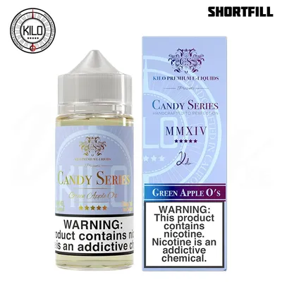 Kilo - Green Apple O's (100 ml, Shortfill)