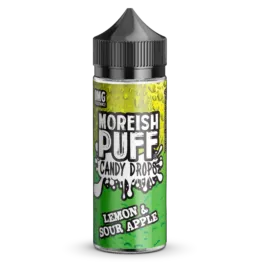 Moreish Puff Candy Drops - Lemon & Sour Apple (100 ml, Shortfill)