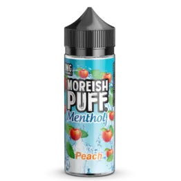 Moreish Puff Menthol - Peach (100 ml, Shortfill)
