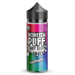 Moreish Puff Candy Drops - Rainbow (100 ml, Shortfill)