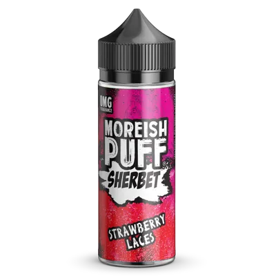 Moreish Puff Sherbet Strawberry Laces