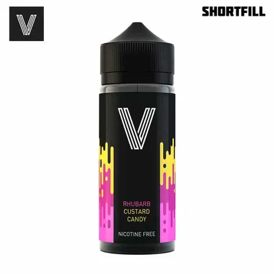Vaperizzo - Rhubarb Custard Candy (100 ml, Shortfill)