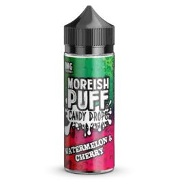 Moreish Puff Candy Drops - Watermelon & Cherry (100 ml, Shortfill)