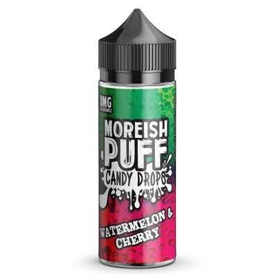 Moreish Puff Candy Drops – Watermelon & Cherry (100 ml, Shortfill)