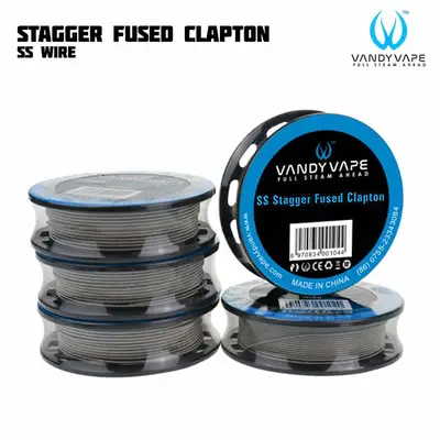 Vandy Vape Stagger Fused Clapton Wire (10 ft / 3 m)