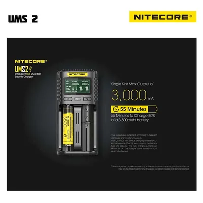 Nitecore UMS2 3000mAh