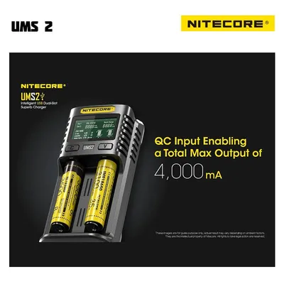 Nitecore UMS2 4000ma