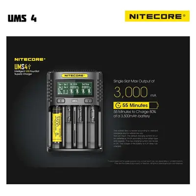 Nitecore UMS4 3000mAh