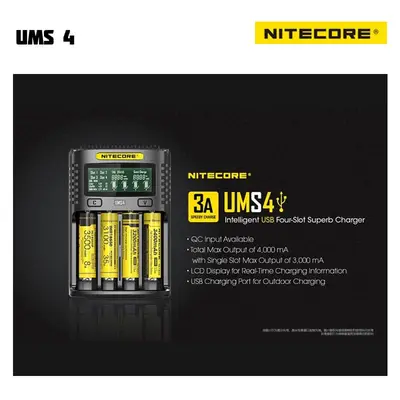 Nitecore UMS4 Four slot