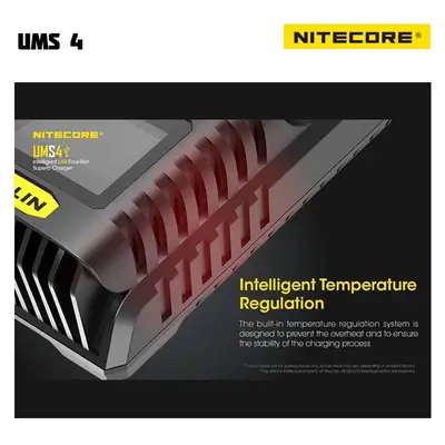 Nitecore UMS4 Inteligent Temprature