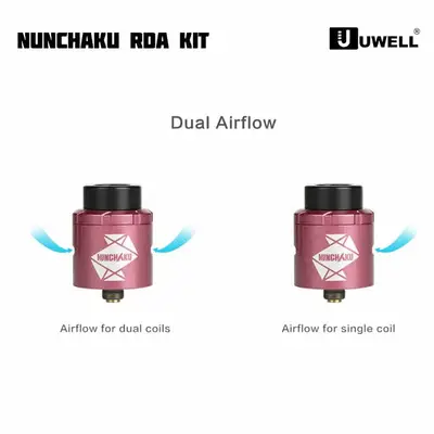 Uwell Nunchaku RDA Airflow