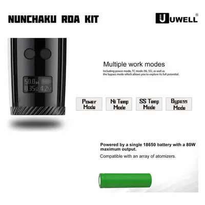 Uwell Nunchaku RDA Multiple Work