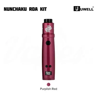 Uwell Nunchaku RDA Kit Purplish Red