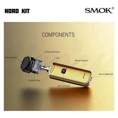 SMOK Nord Kit Pod System Components