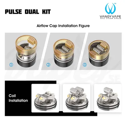 Vandy Vape Pulse Dual Kit Airflow Coil