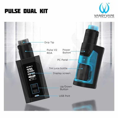 Vandy Vape Pulse Dual Kit Info