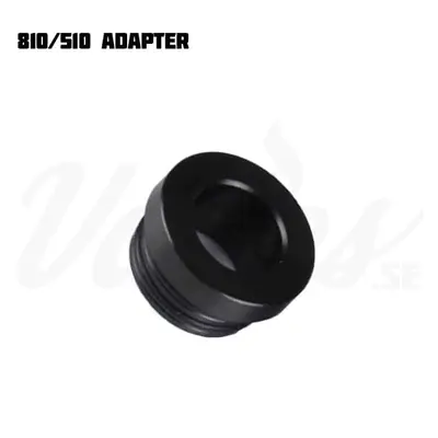 810 510 Drip tip adapter Black