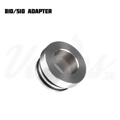 810 510 Drip tip adapter Silver