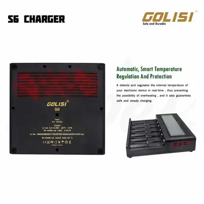 Golisi S6 Charger Temperature