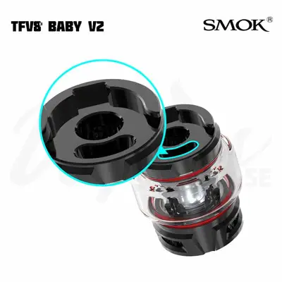 SMOK TFV8 Baby V2 Filling slot