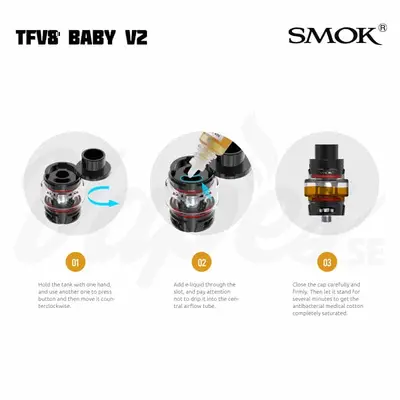 SMOK TFV8 Baby V2 Topfill