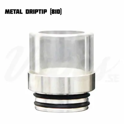 Metal Glass Driptip (810)