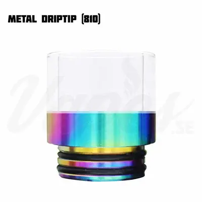 Metal Glass Driptip (810)