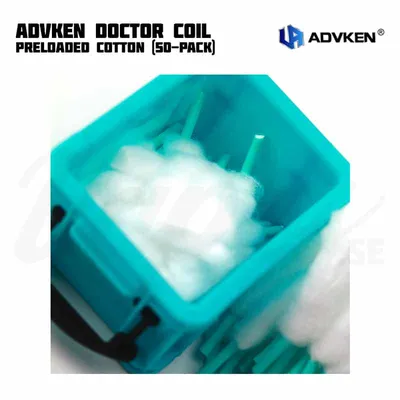 ADVKEN Doctor Coil Preloaded Cotton 5