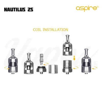 Aspire Nautilus 2S Tank Coil Installation