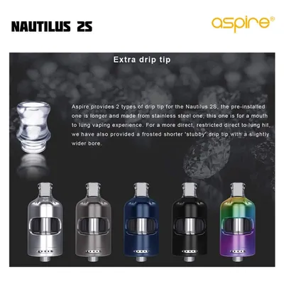 Aspire Nautilus 2S Tank Drip Tip