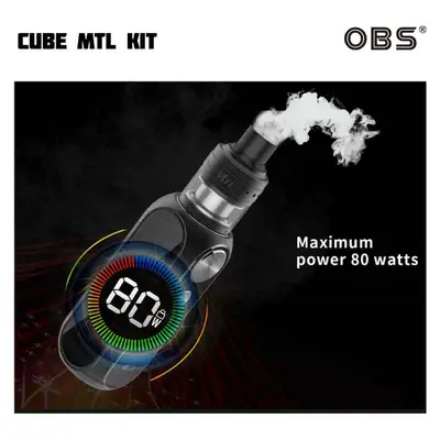 OBS MTL Mod & Engine MTL RTA Kit 80 Watt