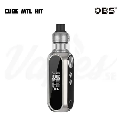 OBS MTL Mod & Engine MTL RTA Kit Chrome