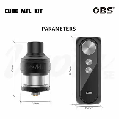 OBS MTL Mod & Engine MTL RTA Kit Parameters