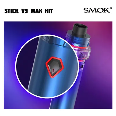 SMOK Stick V9 Max Kit LED Button
