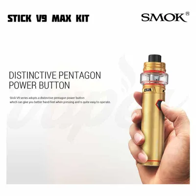 SMOK Stick V9 Max Kit Power Button